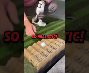 This new golf simulator has EVERYTHING! 😍