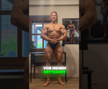 PEAKWEEK Part 1🔥                 Richtig Entladen! #bodybuilding #peakweek #carbload #wettkampfdiät