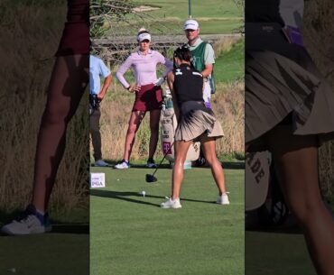 World Number 3 Lydia Ko Tees Off 2025 Women's PGA Championship #lydiako  #golf #golfswing #lpga