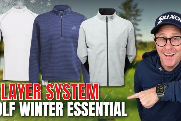 How To Layer For Winter Golf! 3-Layer System Every Golfer Needs To Know!