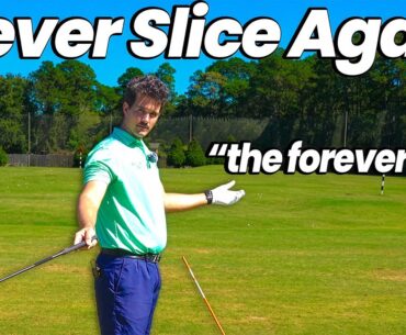 THE SLICE IS DEAD! Every golfer will draw the ball after doing this drill