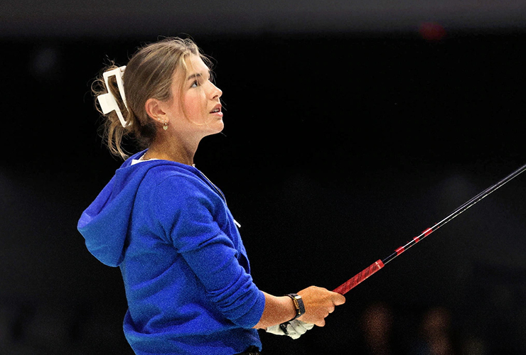 Kai Trump, the president’s granddaughter, is making her LPGA debut this week