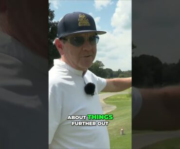 Golf Course Strategy: Simple Tips to Improve Your Game #shorts