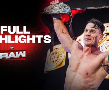 Full Raw highlights: Nov. 10, 2025