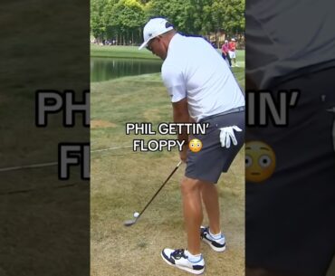 Well, Phil has done it again 😳 #golf #LIVGolf