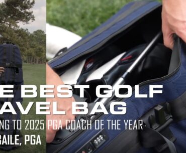 The Best Golf Travel Bag | 2025 PGA Coach of the Year Jason Baile Reacts to new Tour Traveler