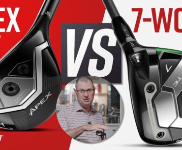Same Distance, MORE Spin?? CALLAWAY APEX UW vs ELYTE 7-WOOD