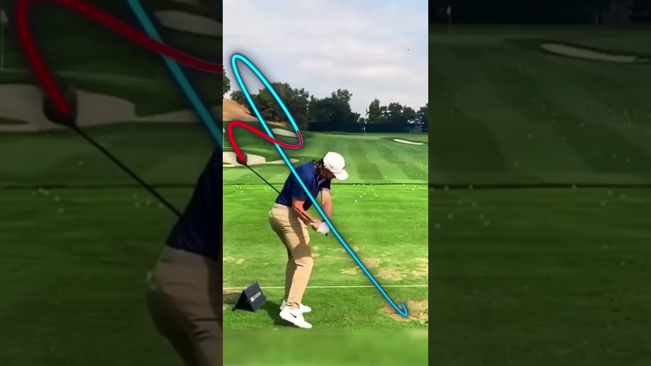 The OPPOSITE Of Swinging Over The Top #golf #professionalgolfer The OPPOSITE Of Swinging Over The Top #golf #professionalgolfer