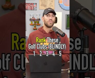 Rank These Golf Clubs!! #golf #shorts #club #rank