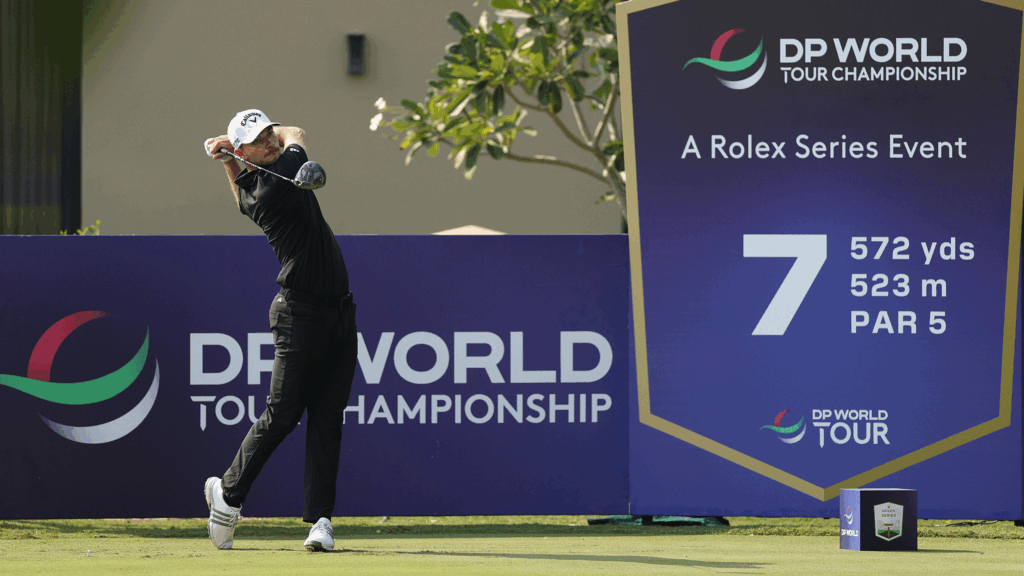 DP World Tour Championship 2025 Round One Tee Times