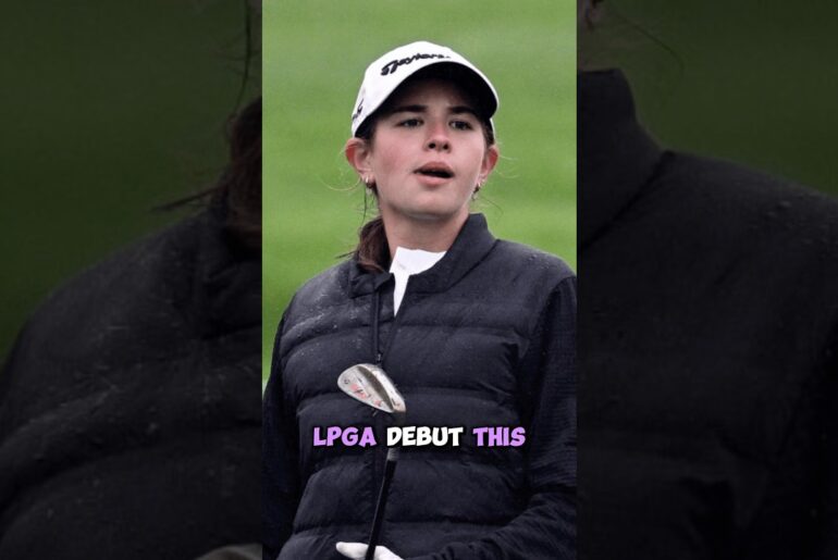 Do you think Kai Trump is ready for this elevated stage in the women’s world? #kaitrump #lpga #golf