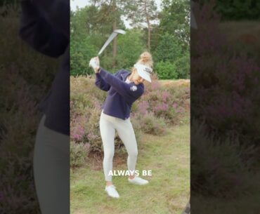 Feeling stuck in your swing? Iona explains what might be going on...