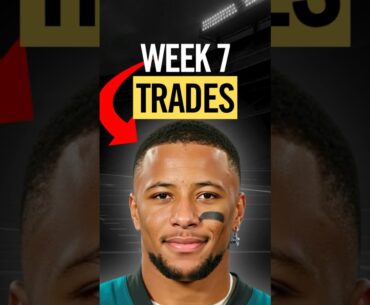 Week 7 Trade For/Away in Fantasy Football