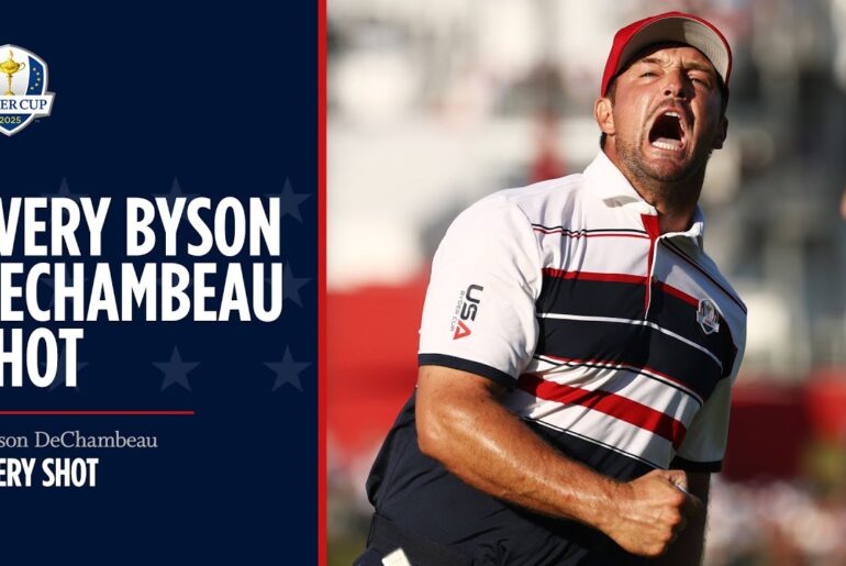 Every Bryson DeChambeau Shot | 2025 Ryder Cup