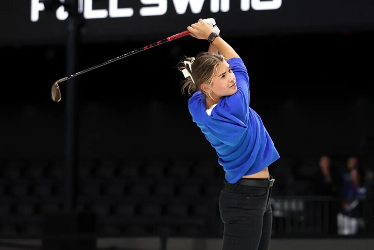 Kai Trump gets advice from grandpa, Tiger Woods; golf legend giving her a 'chance'