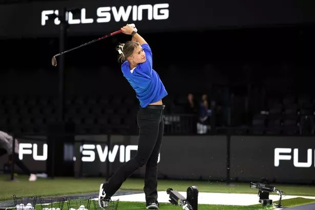 Trump is playing in the LPGA Tour this week