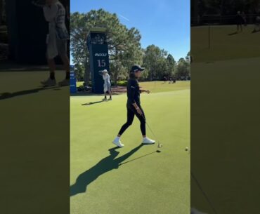 Play a Par 3 at my LPGA Tour Debut! #golf #lpga #shorts