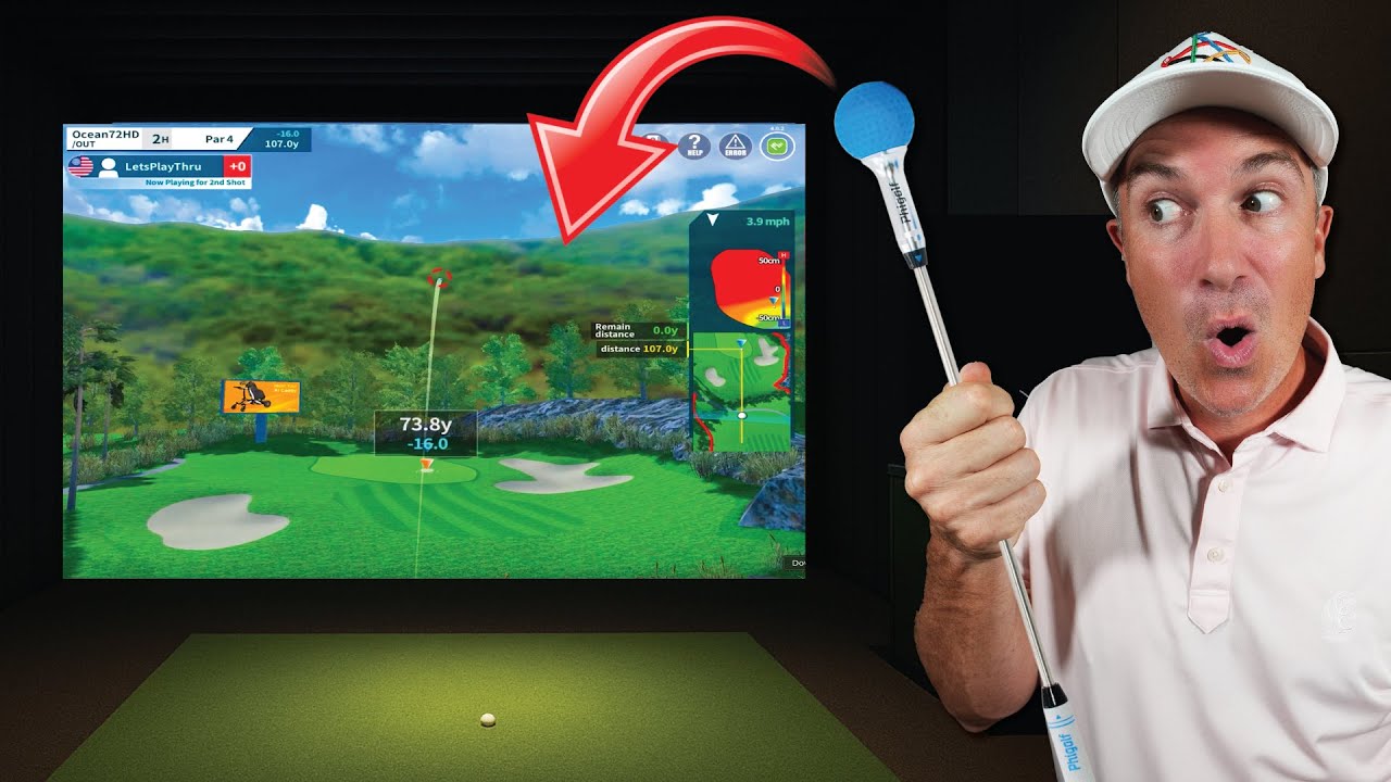 World‘s SMALLEST & CHEAPEST Golf Simulator World‘s SMALLEST & CHEAPEST Golf Simulator