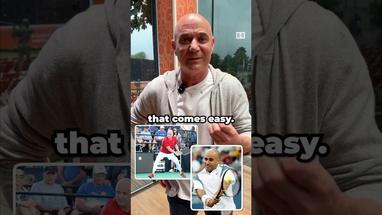 Andre Agassi on tennis vs. pickleball 🎾 Andre Agassi on tennis vs. pickleball 🎾