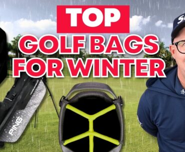 The Best WATERPROOF Golf Bags You Need This Winter!