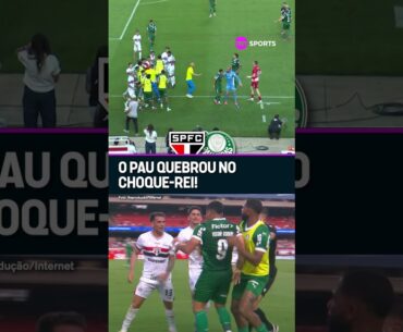 VITOR ROQUE X ENZO DÍAZ: OS JOGADORES COMEÇARAM UMA CONFUSÃO GENERALIZADA NO CHOQUE-REI #shorts