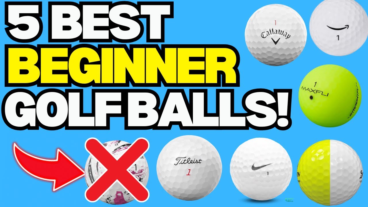 5 Best Golf Balls for Beginners (and one to avoid!) 5 Best Golf Balls for Beginners (and one to avoid!)
