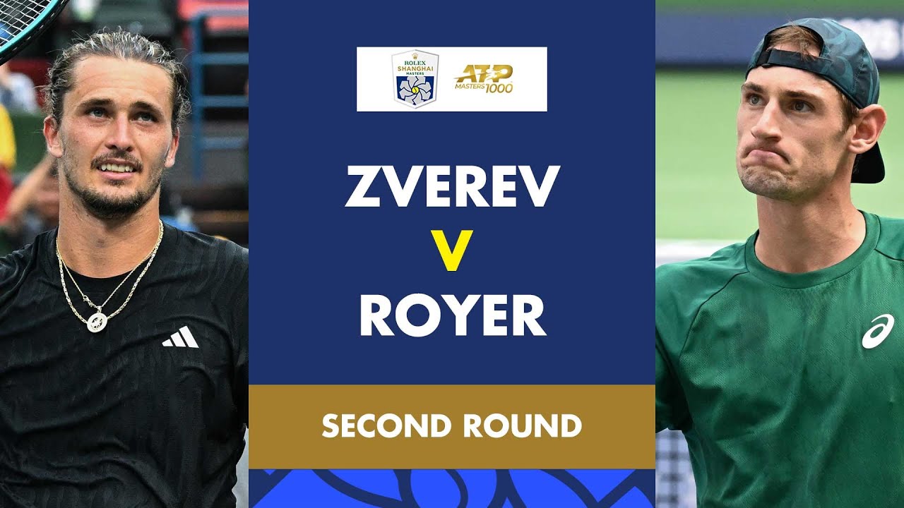 Alexander Zverev vs Valentin Royer Highlights | Rolex Shanghai Masters 2025 Alexander Zverev vs Valentin Royer Highlights | Rolex Shanghai Masters 2025