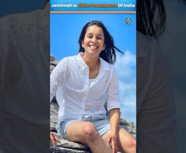 🔥 Jemima Rodrigues – The Little Powerhouse of Team India! 💪 #cricket #cricketshorts #womencricket