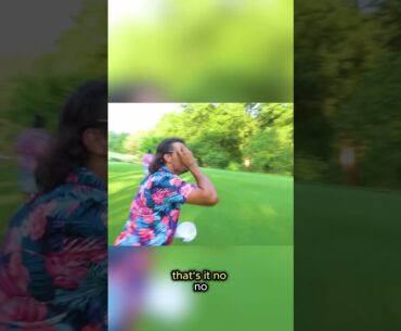 Matt Scharff's hole in one was absolutely electric...