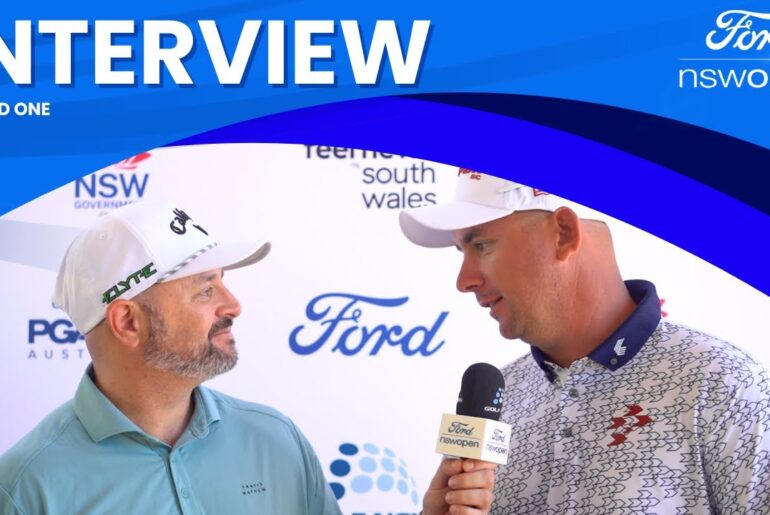 Lucas Herbert Talks Round One of the 2025 Ford NSW Open