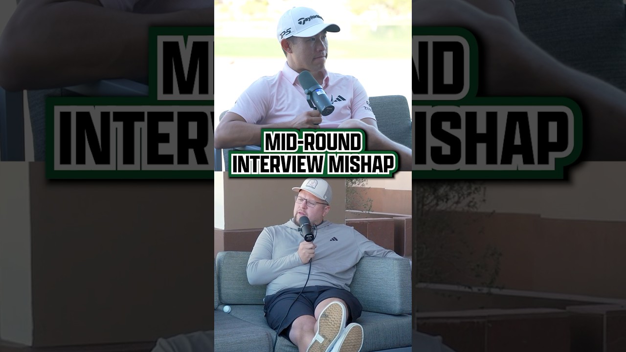 Collin Morikawa asked for an easy walk-and-talk, but they gave him one of the hardest holes instead. Collin Morikawa asked for an easy walk-and-talk, but they gave him one of the hardest holes instead.