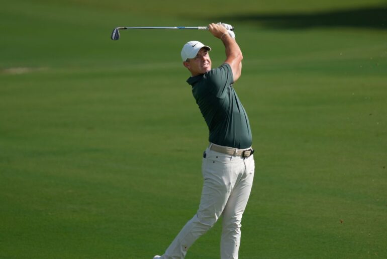 McIlroy outplays Penge as Kim leads after first round at World Tour Championship