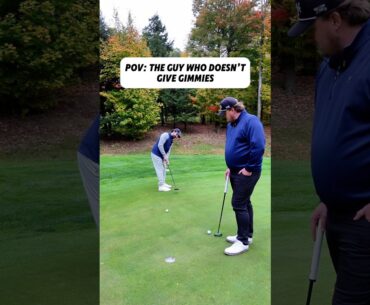 Loves to take gimmes, hates to give them #golf #golfing #shorts