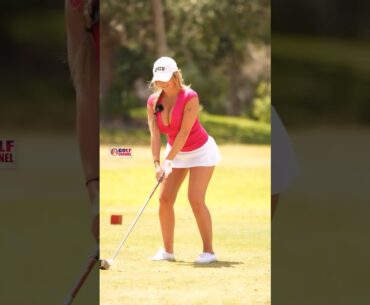 "Watch What Happens When Gianna White Tries Golf Swing... You Won't Believe What Happens Next!"