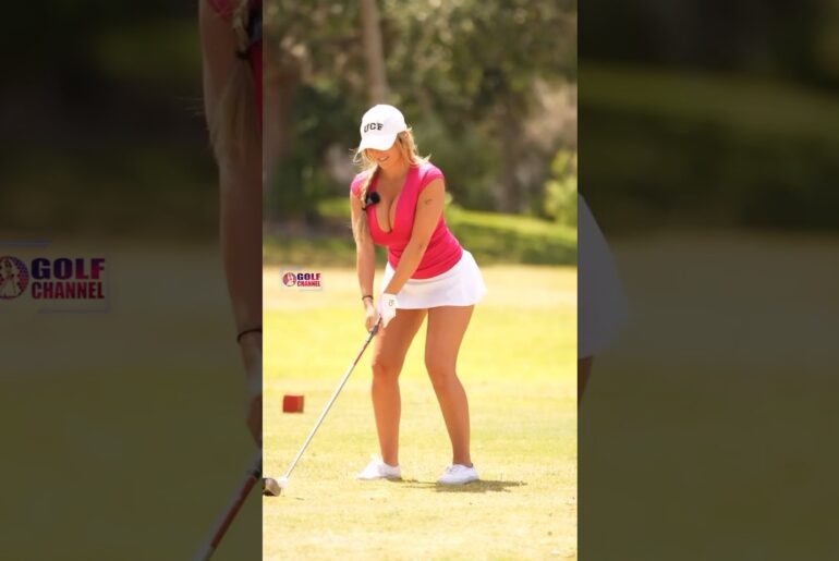 "Watch What Happens When Gianna White Tries Golf Swing... You Won't Believe What Happens Next!"