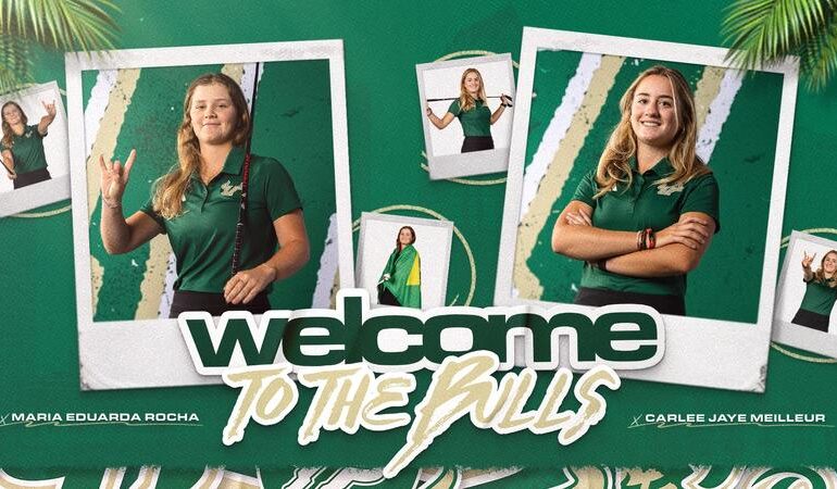 USF Women's Golf Signs Two to 2026 Signing Class