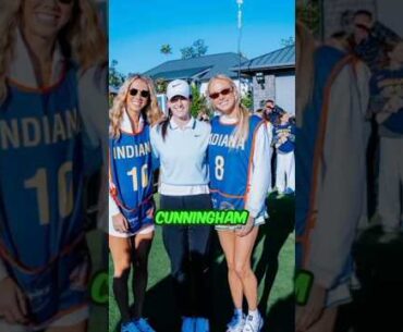 Caitlin Clark, Sophie Cunningham  Lexie Hull Shine in “Fire” Golf Course Moments! #shorts