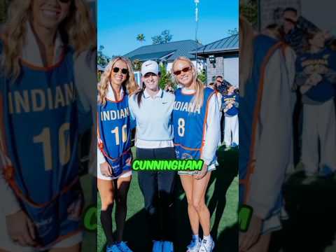 Caitlin Clark, Sophie Cunningham  Lexie Hull Shine in “Fire” Golf Course Moments! #shorts