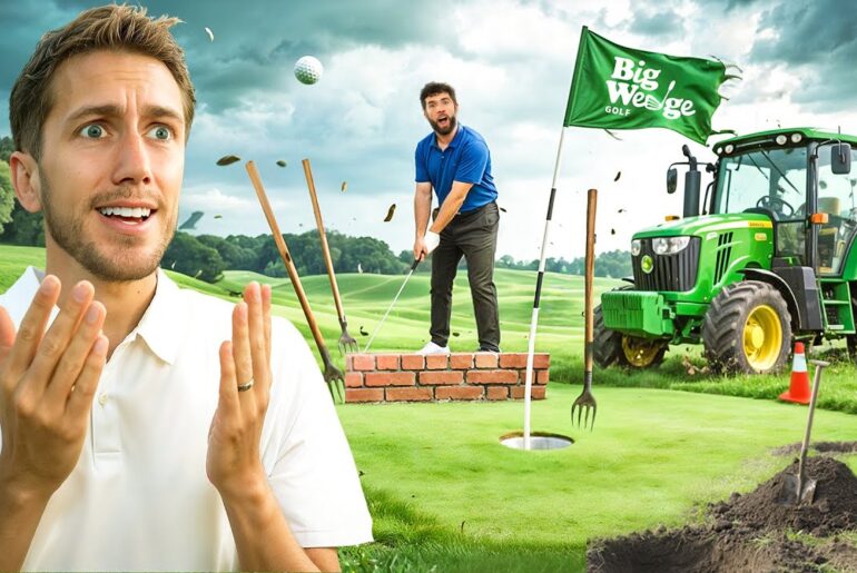 BIG WEDGE GREENKEEPER'S REVENGE GOLF!