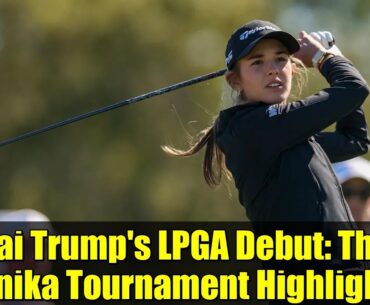 Kai Trump's LPGA Debut: The Annika Tournament Highlights