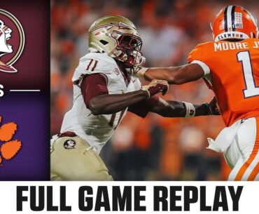 Florida State vs Clemson Full Game Replay | 2025 ACC Football