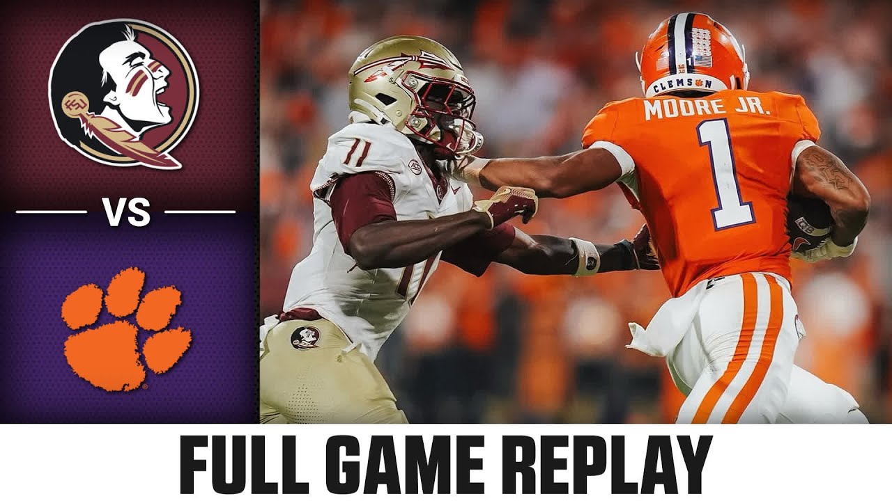 Florida State vs Clemson Full Game Replay | 2025 ACC Football Florida State vs Clemson Full Game Replay | 2025 ACC Football