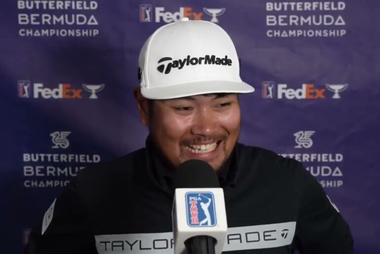 Ryo Hisatsune: “I Just Want to Keep Grinding” 🌬️ Calm, Focused, and 4-Under in Bermuda 🇯🇵🔥
