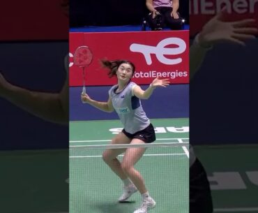 Sukamuljo-style reactions from Gronya Somerville! #shorts #badminton #BWF