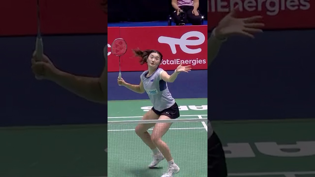 Sukamuljo-style reactions from Gronya Somerville! #shorts #badminton #BWF Sukamuljo-style reactions from Gronya Somerville! #shorts #badminton #BWF