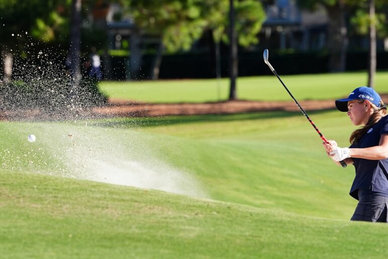 Donald Trump granddaughter Kai Trump in last place, LPGA Tour debut