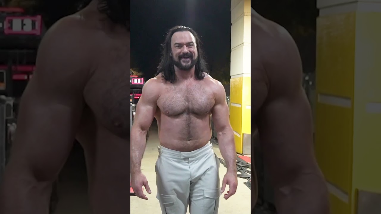 Drew McIntyre and Nick Aldis get in a screaming match backstage Drew McIntyre and Nick Aldis get in a screaming match backstage