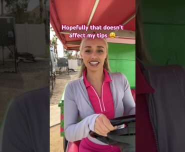 Probably shouldn’t have worked today #cartgirl #golf #golfers #golfgirls #golfer #golflife #barbie
