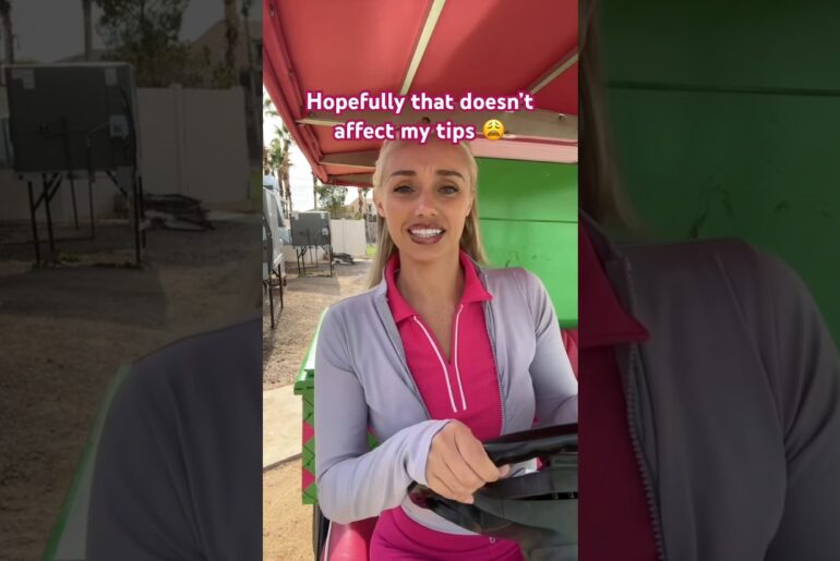 Probably shouldn’t have worked today #cartgirl #golf #golfers #golfgirls #golfer #golflife #barbie