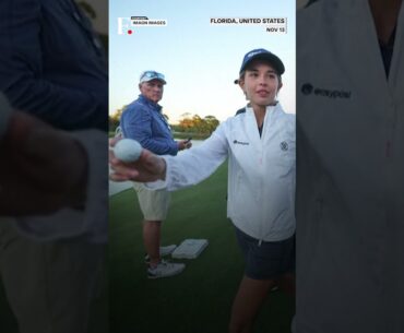 Donald Trump’s Granddaughter Makes Professional Golf Debut | N18G